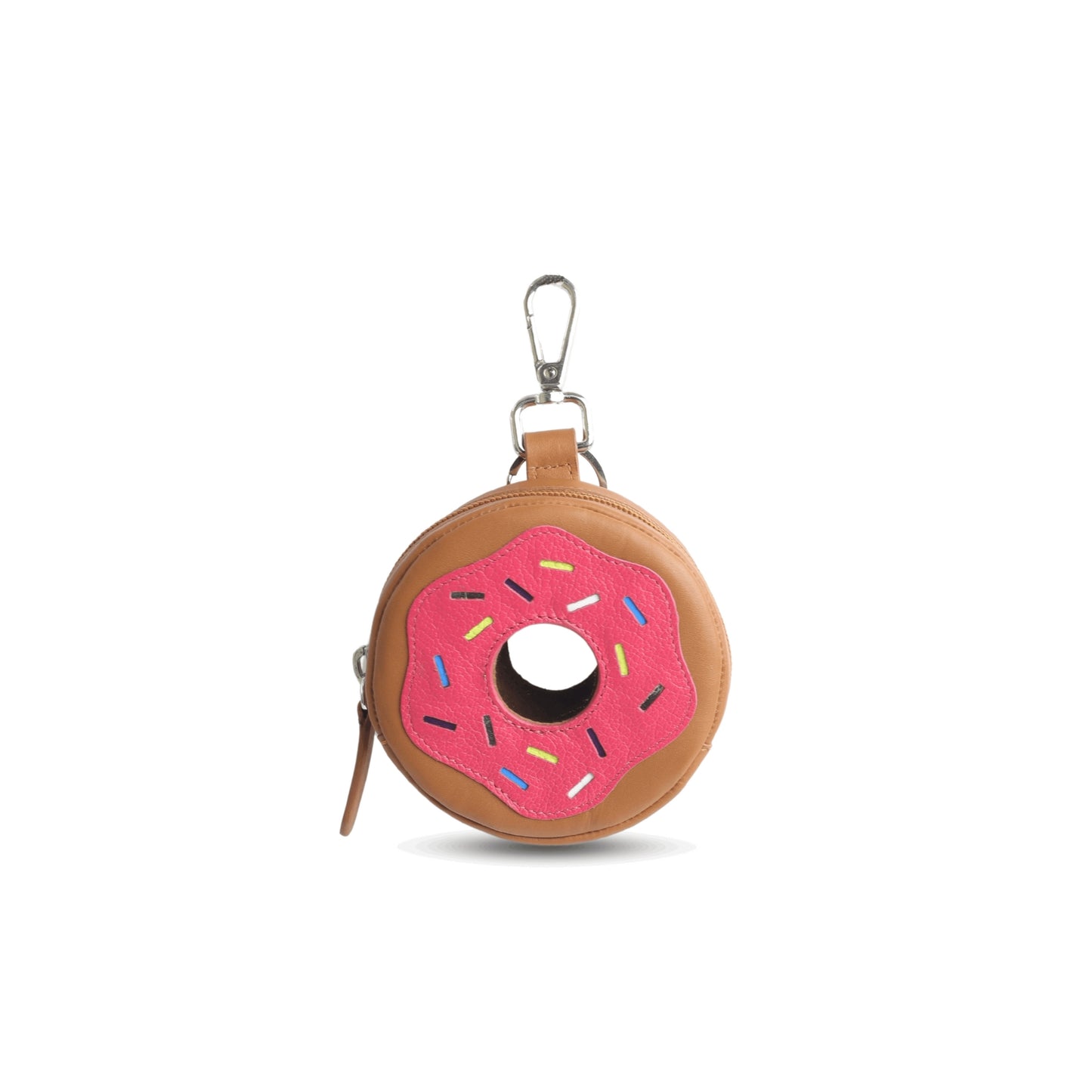 Donut Zipper Key Pouch